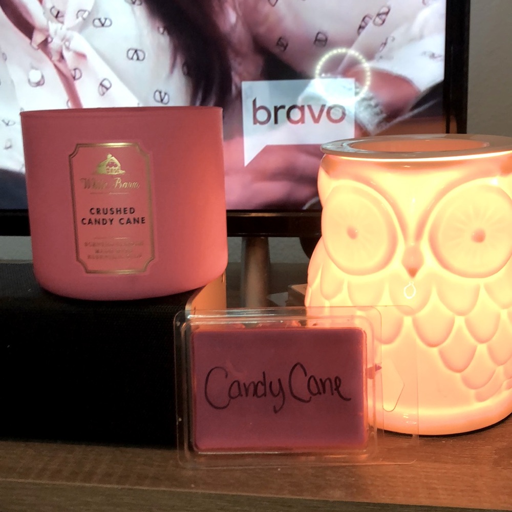 Bbw wax melt-crushed candy cane